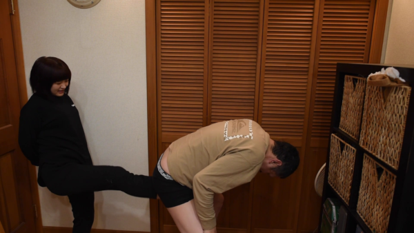 Ballbusting and Lifting him up by the balls with Milk - 42m 43s - Image 8